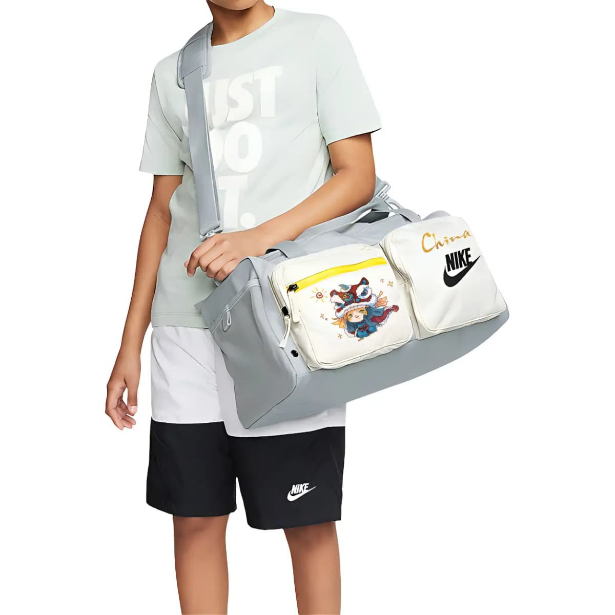 Nike Future Pro Səyahət Çantası Unisex Açıq Dumanlı Boz 65