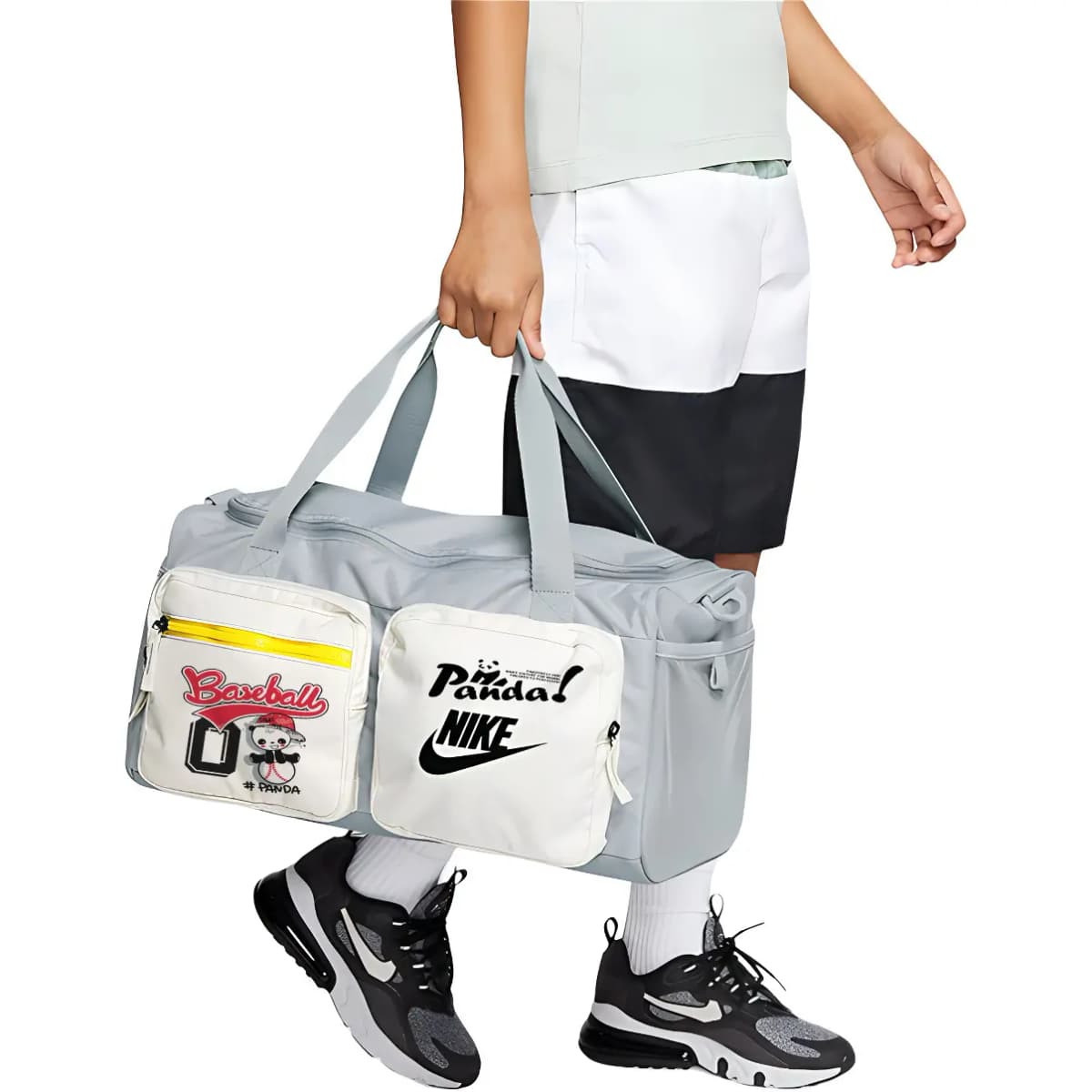 Nike Future Pro Səyahət Çantası Unisex Açıq Dumanlı Boz 97