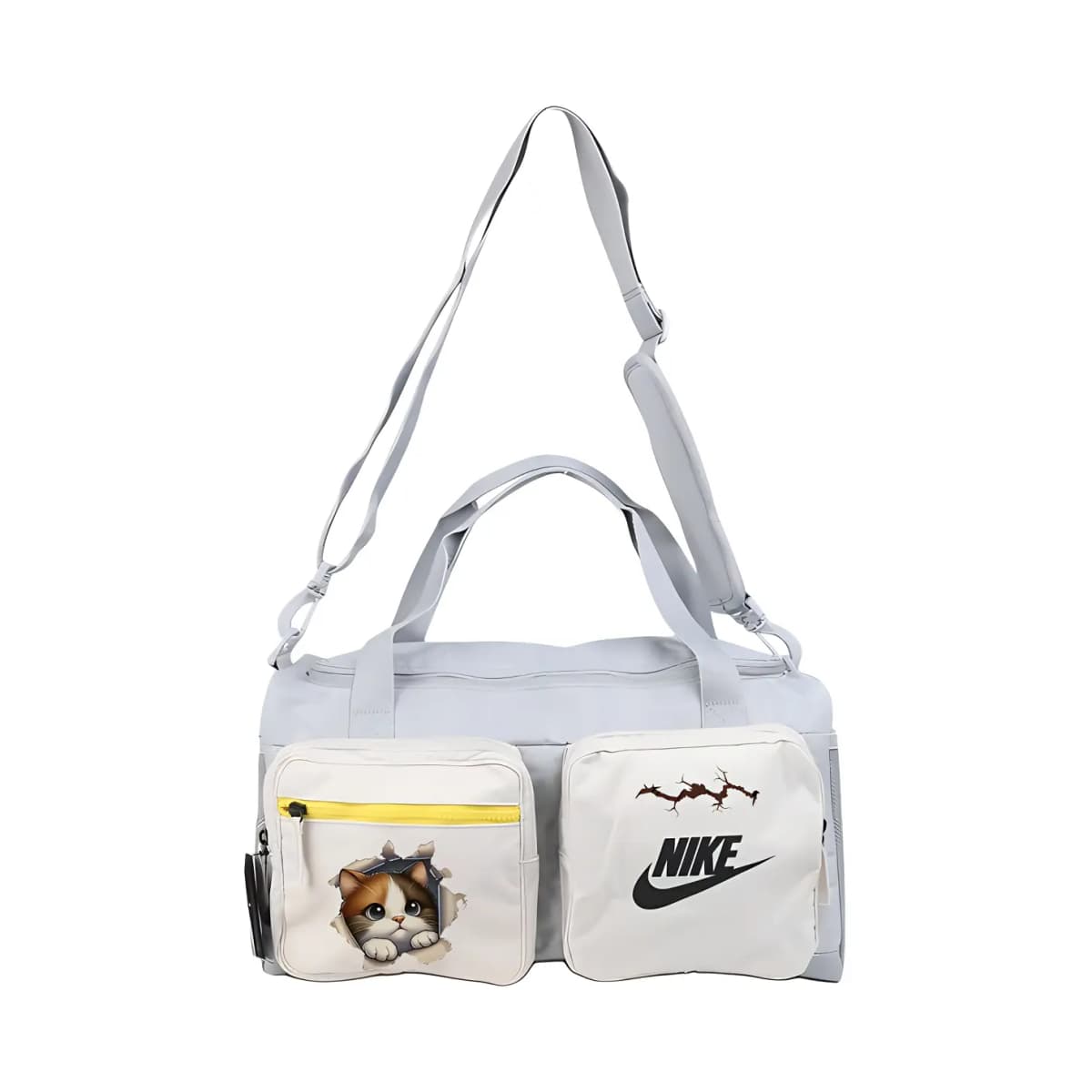 Nike Future Pro Səyahət Çantası Unisex Açıq Dumanlı Boz 10