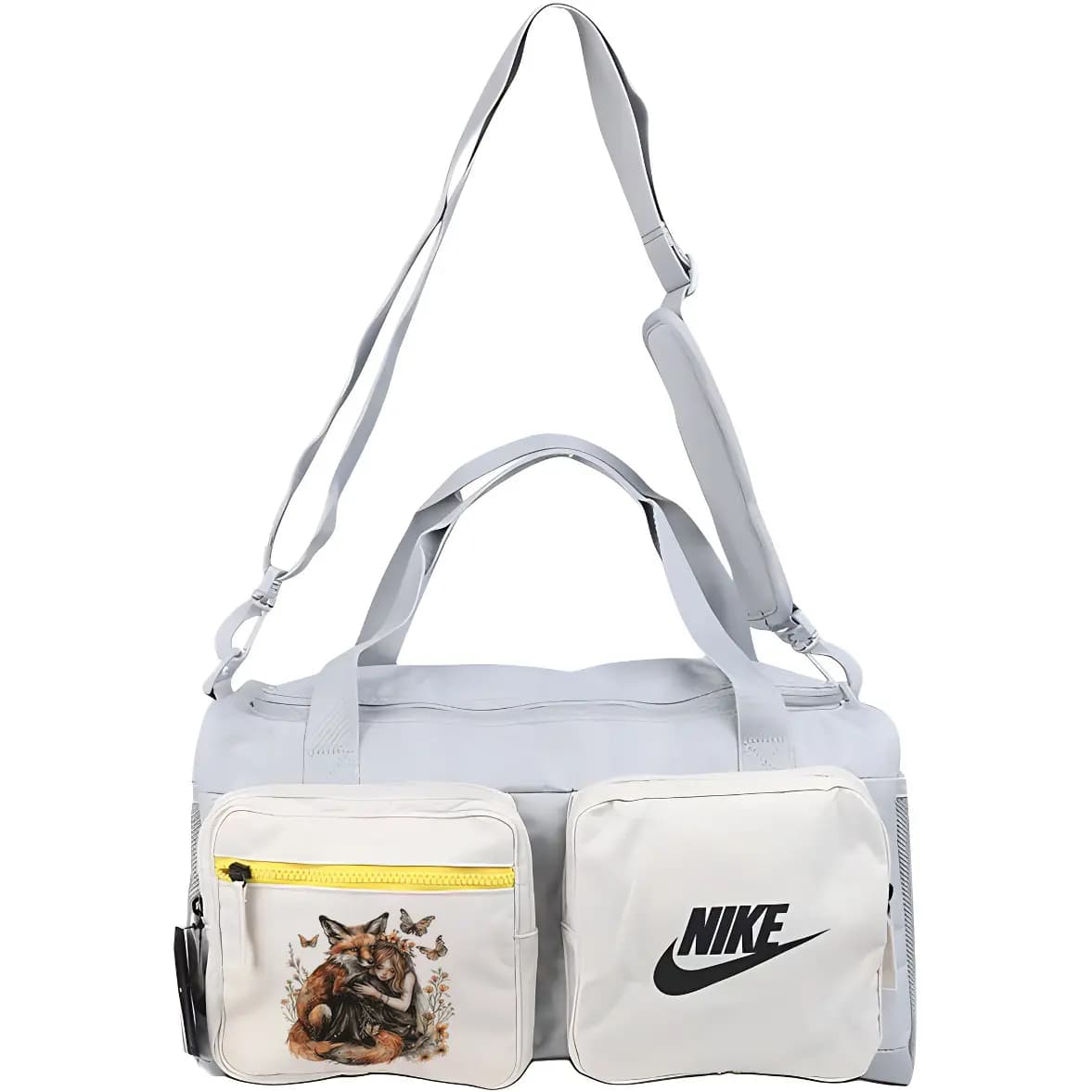 Nike Future Pro Səyahət Çantası Unisex Açıq Dumanlı Boz 54