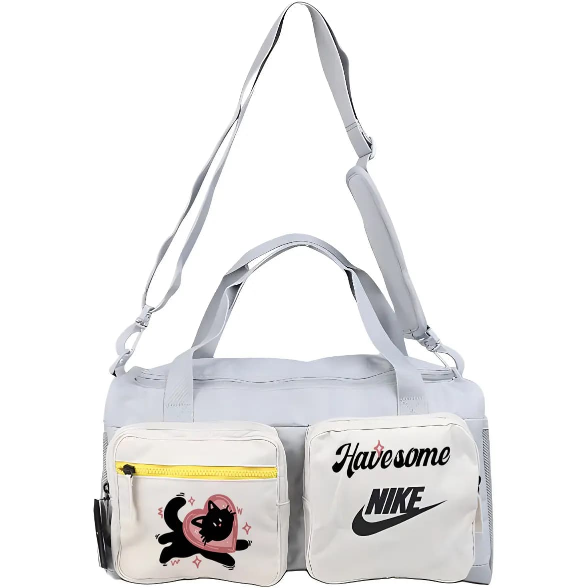 Nike Future Pro Səyahət Çantası Unisex Açıq Dumanlı Boz 74