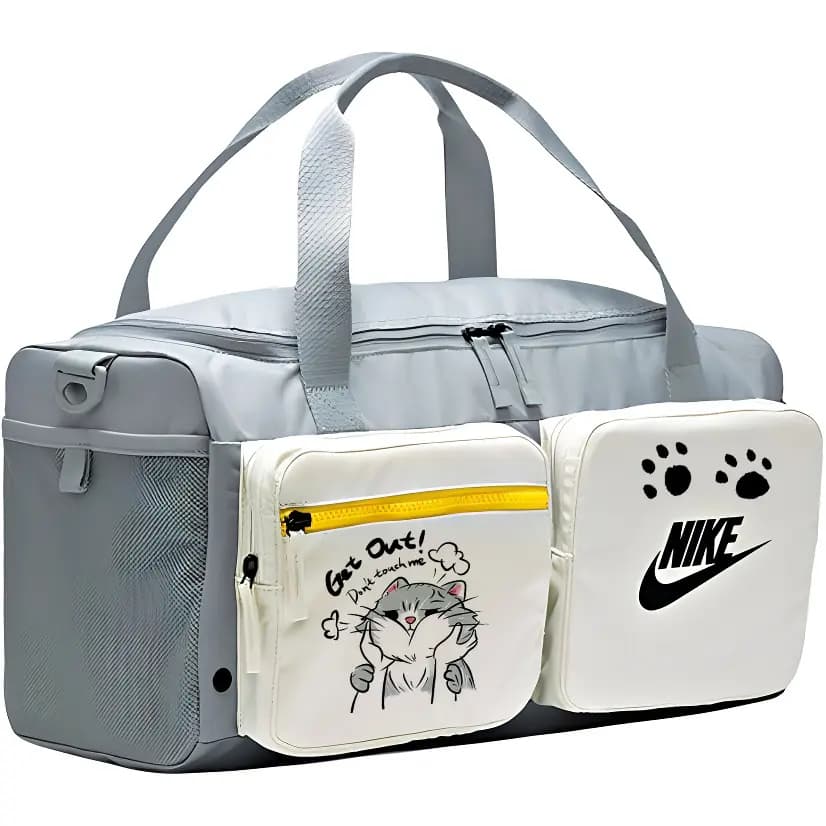 Nike Future Pro Səyahət Çantası Unisex Açıq Dumanlı Boz 19