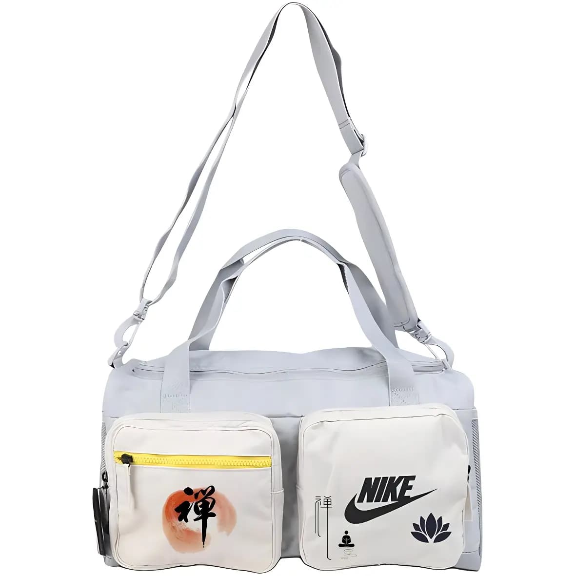 Nike Future Pro Səyahət Çantası Unisex Açıq Dumanlı Boz 14