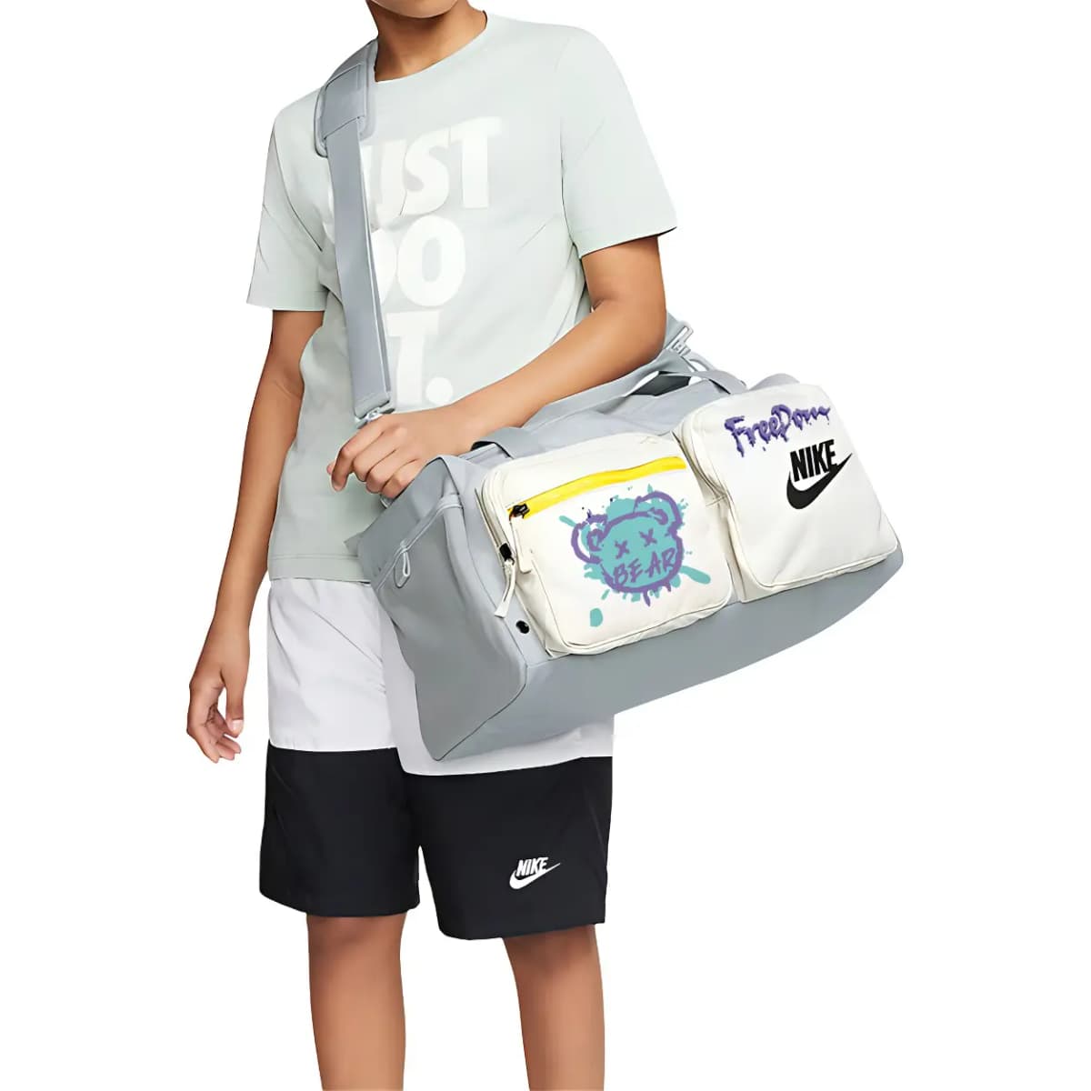 Nike Future Pro Səyahət Çantası Unisex Açıq Dumanlı Boz 80