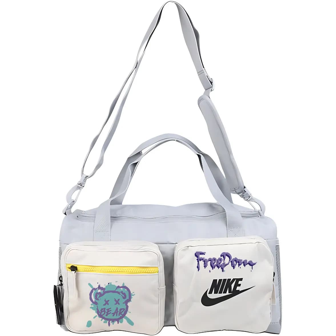 Nike Future Pro Səyahət Çantası Unisex Açıq Dumanlı Boz 78
