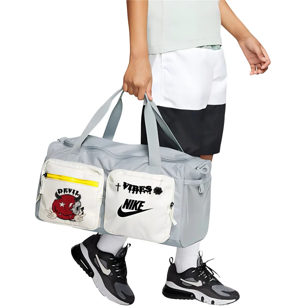 Nike Future Pro Səyahət Çantası Unisex Açıq Dumanlı Boz 85