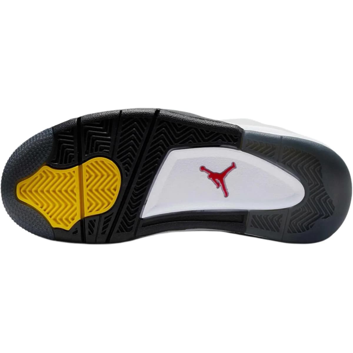 Jordan Air Jordan 4 Uşaq Basketbol Ayaqqabısı Ağ/Qara/Boz/Qırmızı 6