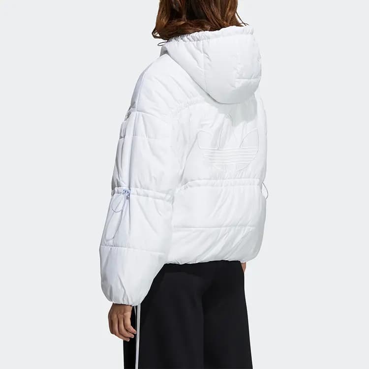adidas Originals Puffer Pencək Qadın Ağ 3