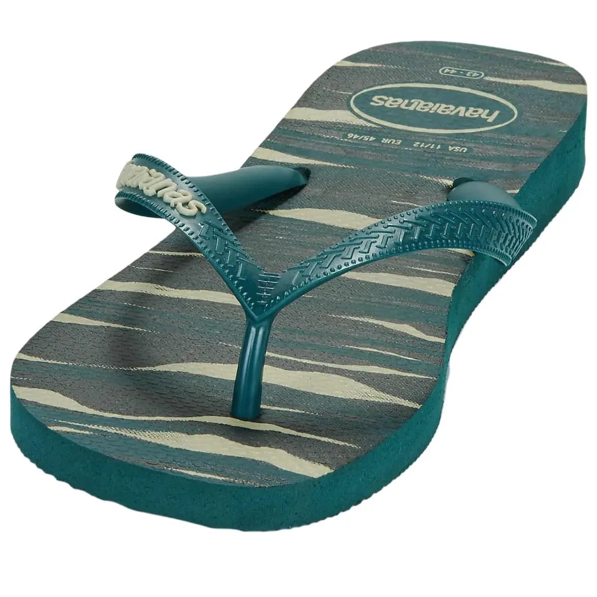 Havaianas Comfortable Versatile Rubber Sole Totem Anti-Slip Flip Flops Men's Camouflage 3
