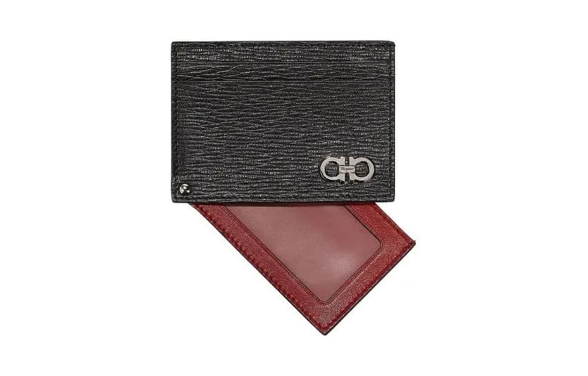 FERRAGAMO Dəri Qadın Kartlıq Qara 3