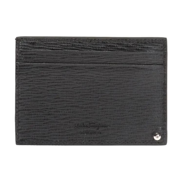 FERRAGAMO Dəri Qadın Kartlıq Qara 2