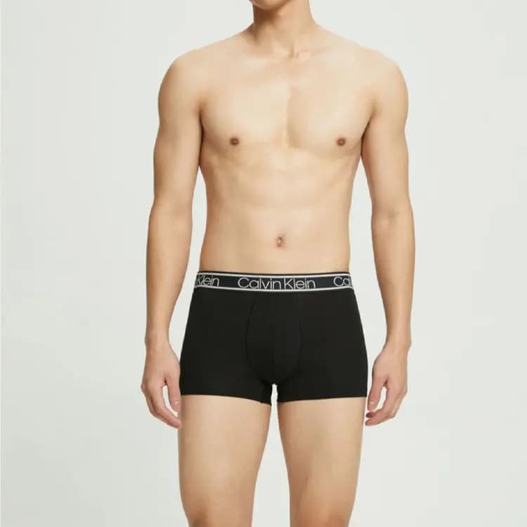 CALVIN KLEIN Square-cut Kişi Alt Paltarı 3-lü Dəst 3