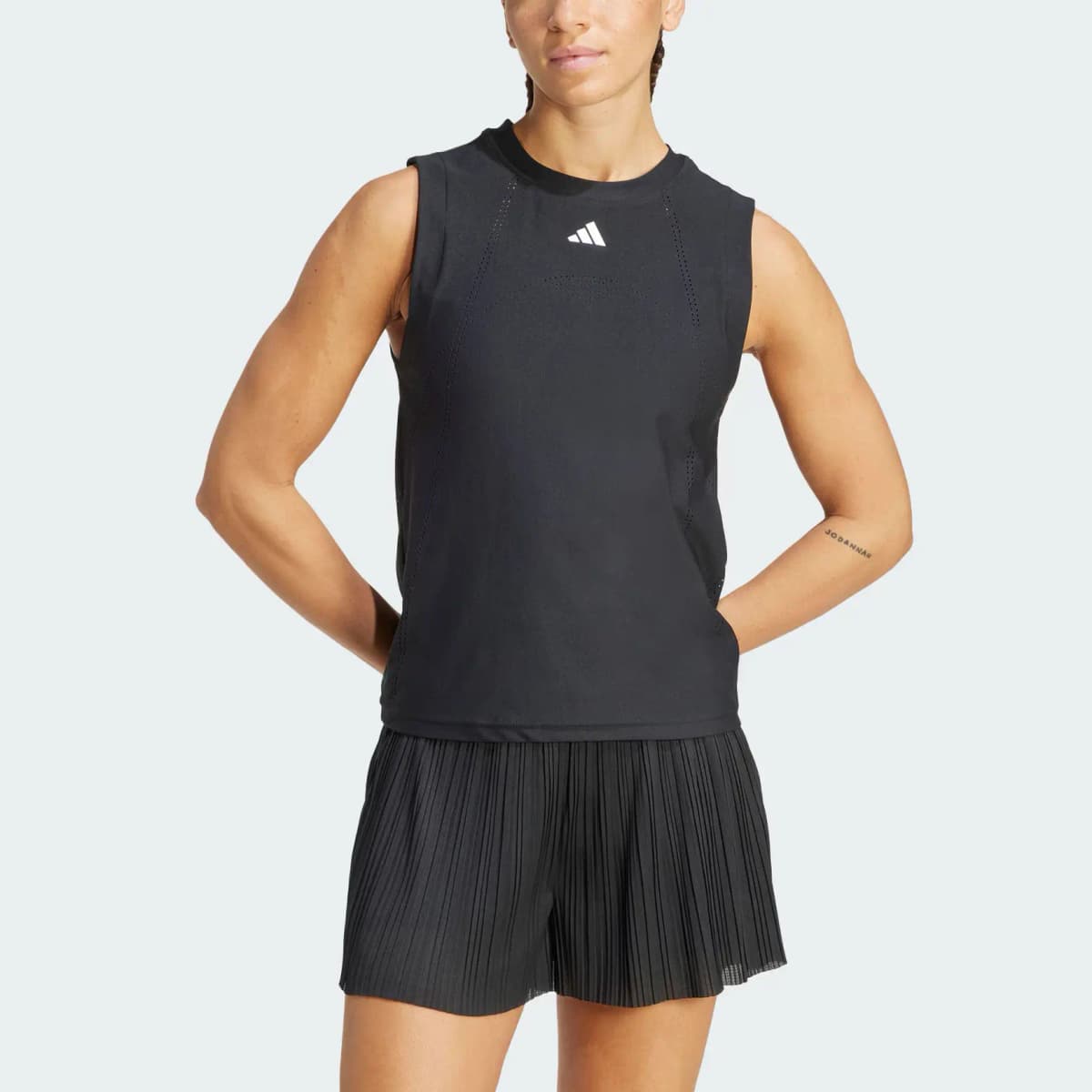 adidas Tennis Tank Top Qadın Qara 2