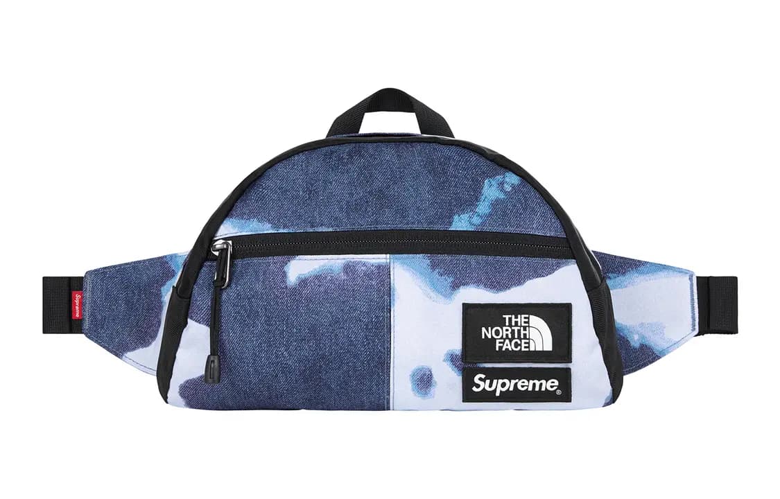 Supreme THE NORTH FACE Polyester With Nylon Sling Bag Regular Unisex Blue/Brown