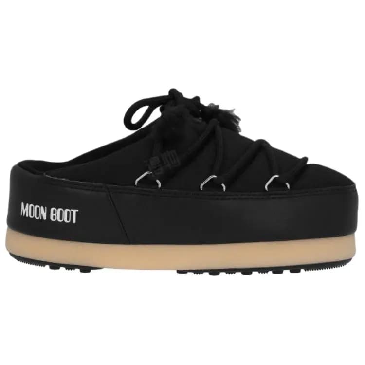 Moon Boot Qadın Terlik Qara 2
