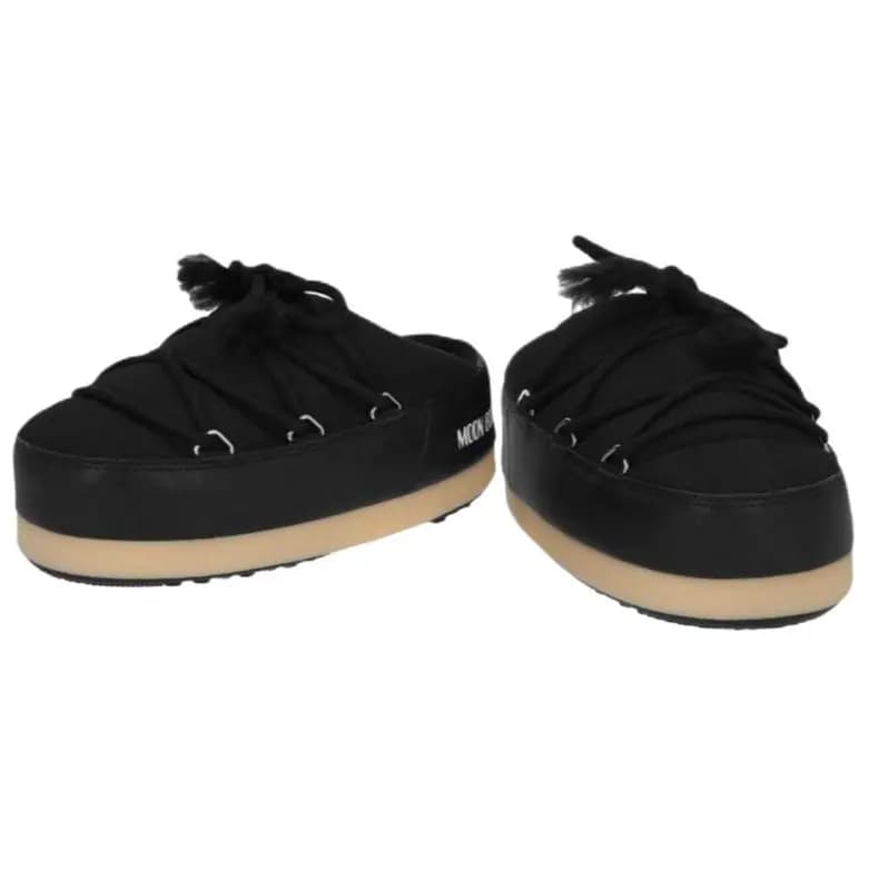 Moon Boot Qadın Terlik Qara 4