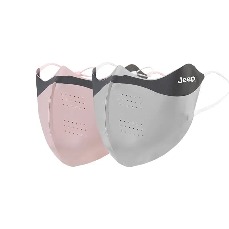 Jeep Mask UV Protection Full Face Lightweight Eye Corner Protection Cartilage 3D Summer Cycling Driving Sun Shade Face Cover Ice Silk Breathable Nylon Sun Protection Face Mask Unisex 10