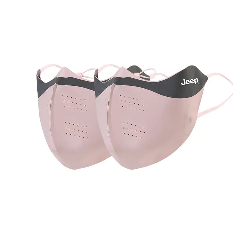 Jeep Mask UV Protection Full Face Lightweight Eye Corner Protection Cartilage 3D Summer Cycling Driving Sun Shade Face Cover Ice Silk Breathable Nylon Sun Protection Face Mask Unisex 15