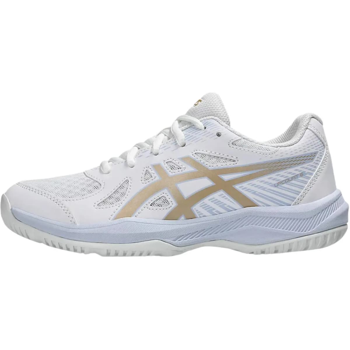 Asics Upcourt 6 Training Shoes Uşaq Ağ