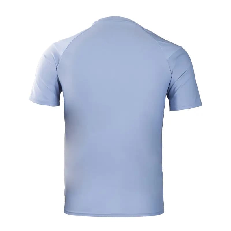 LiNing Men's Water & Chlorine Resistant Solid Color Swimwear Blue 2