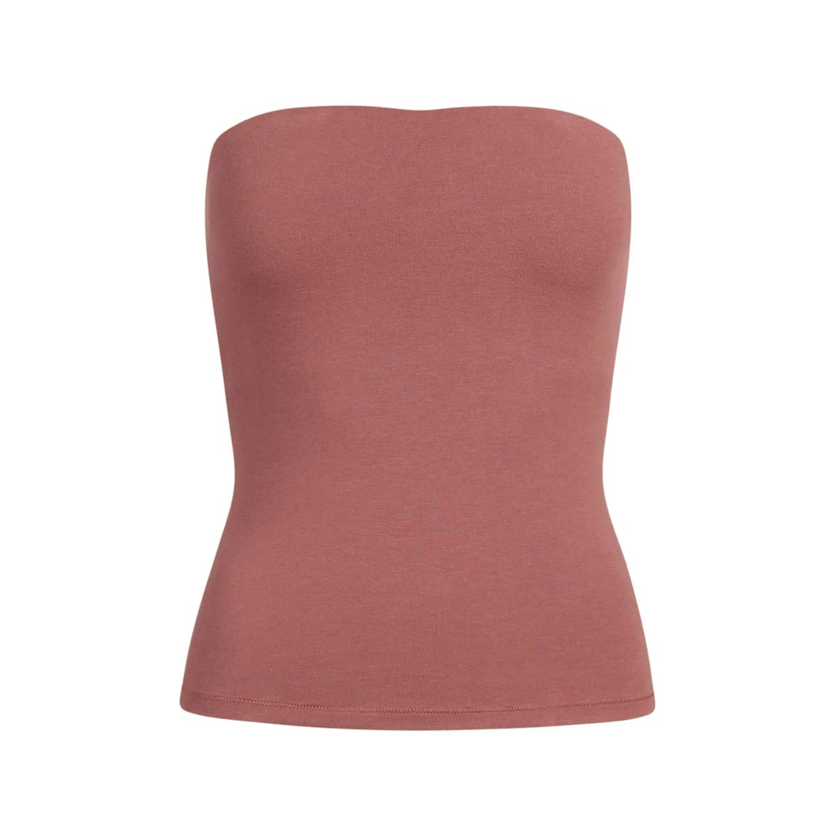 SKIMS SS25 COTTON JERSEY TUBE TOP Qadın Bustyer