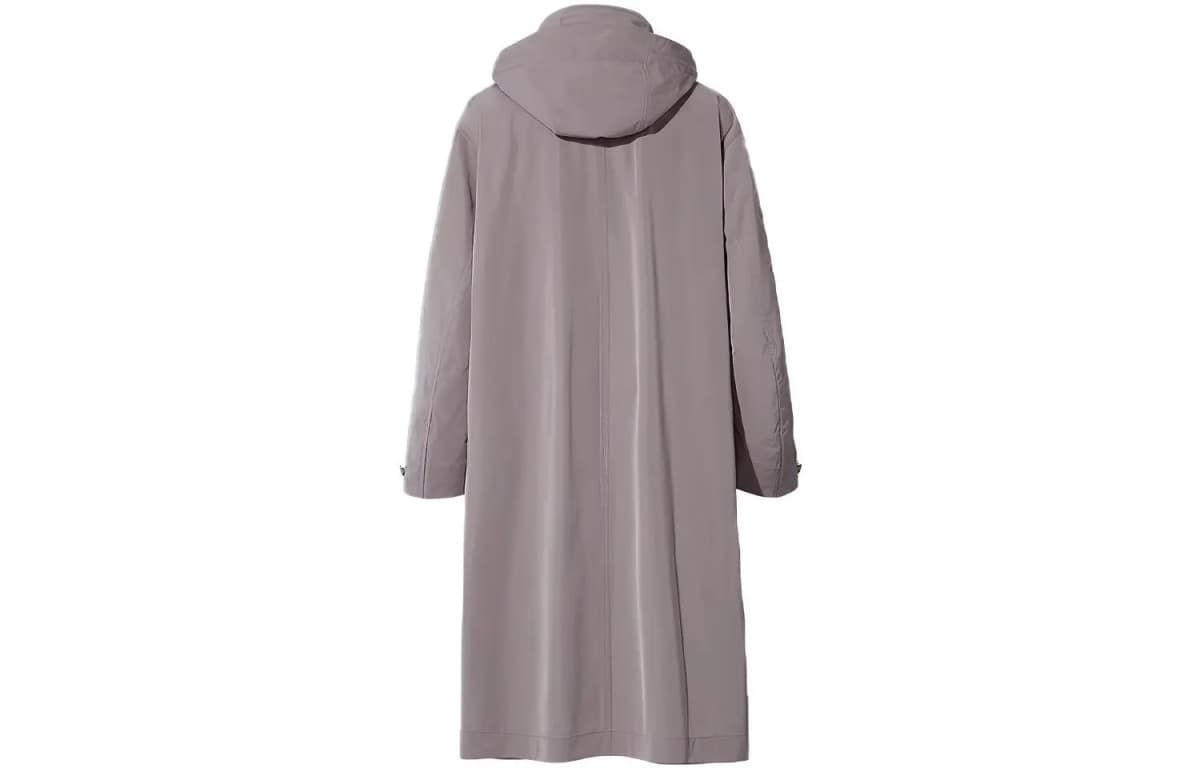 UNIQLO X Jil Sander Oversized Hooded Long Coat 2