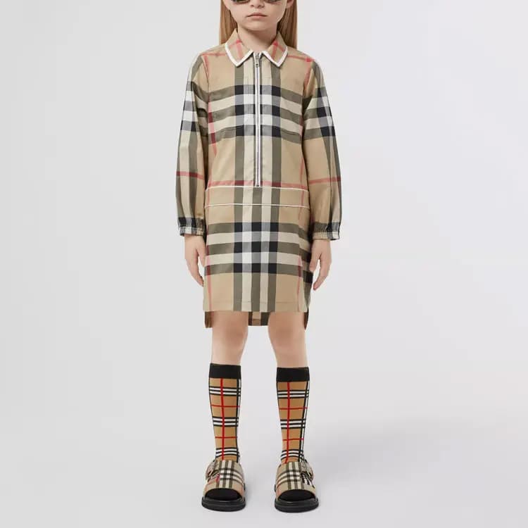 Burberry Don Uşaq Bej 3