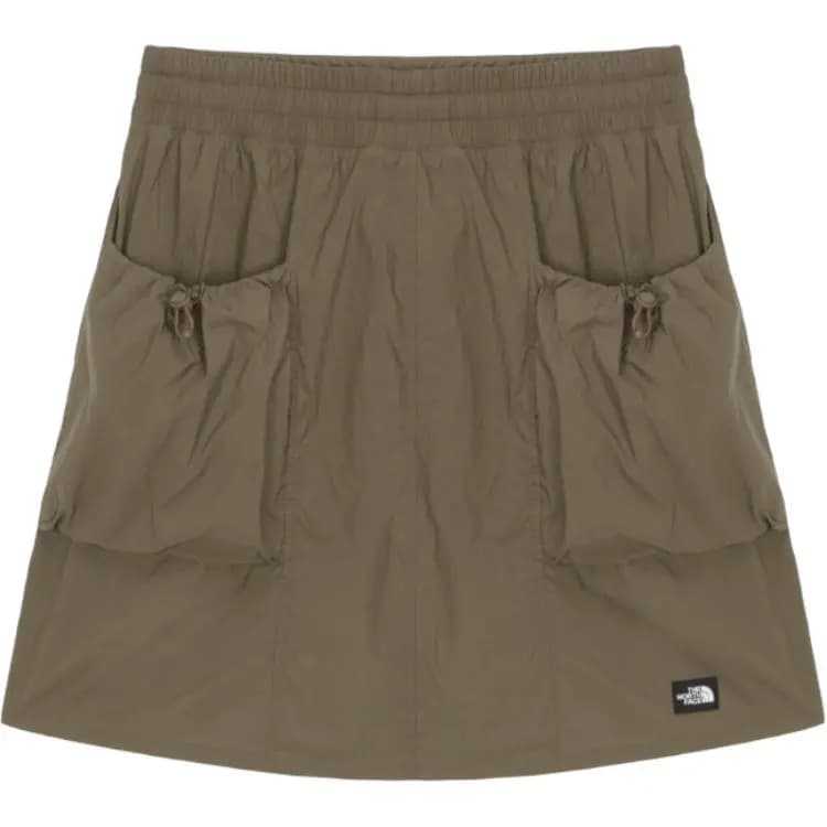THE NORTH FACE Cargo Short Skirt Qadın Bej/Qəhvəyi