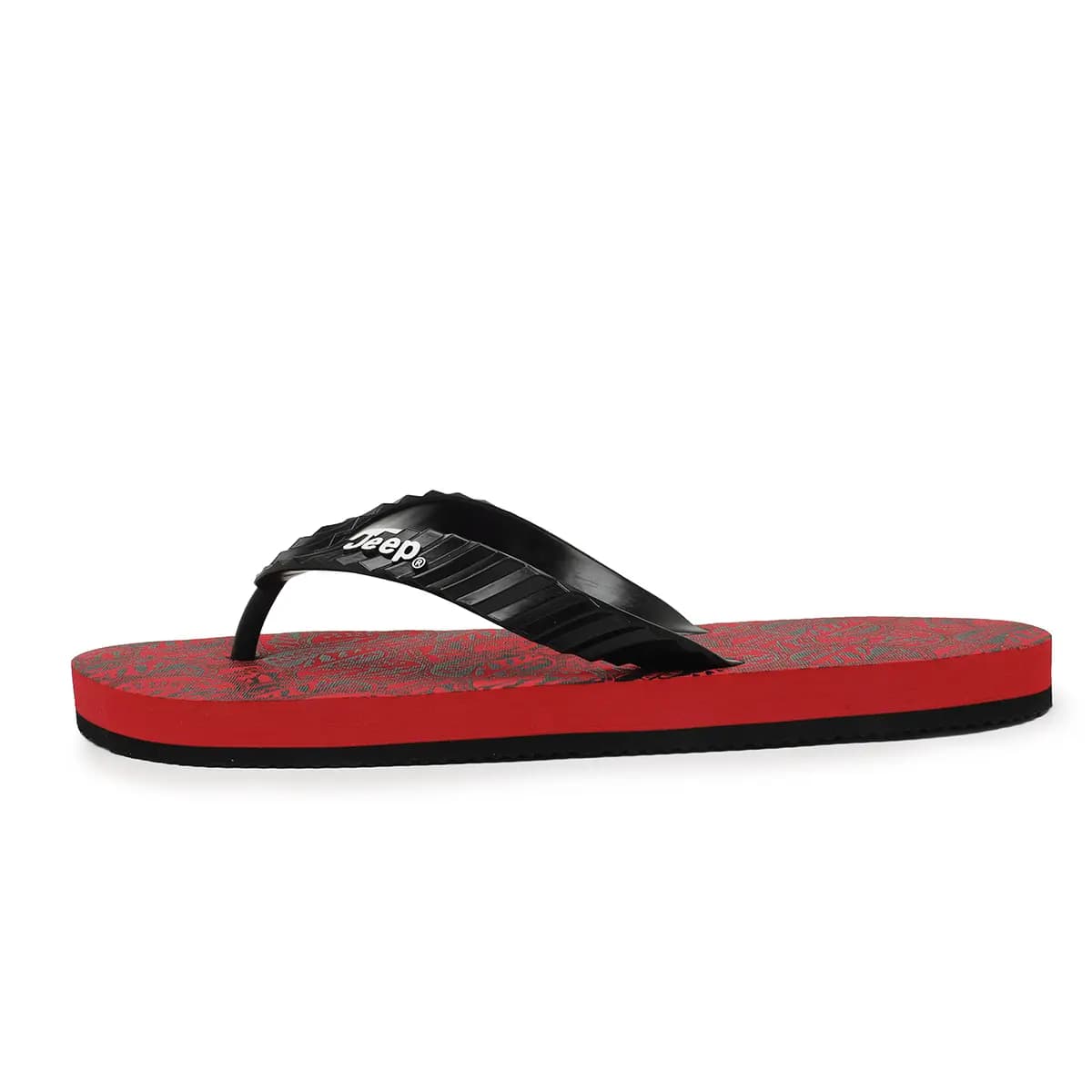 Jeep Outdoor Trendy Full-Print Pattern Fashion Versatile Flip-Flops Unisex 6