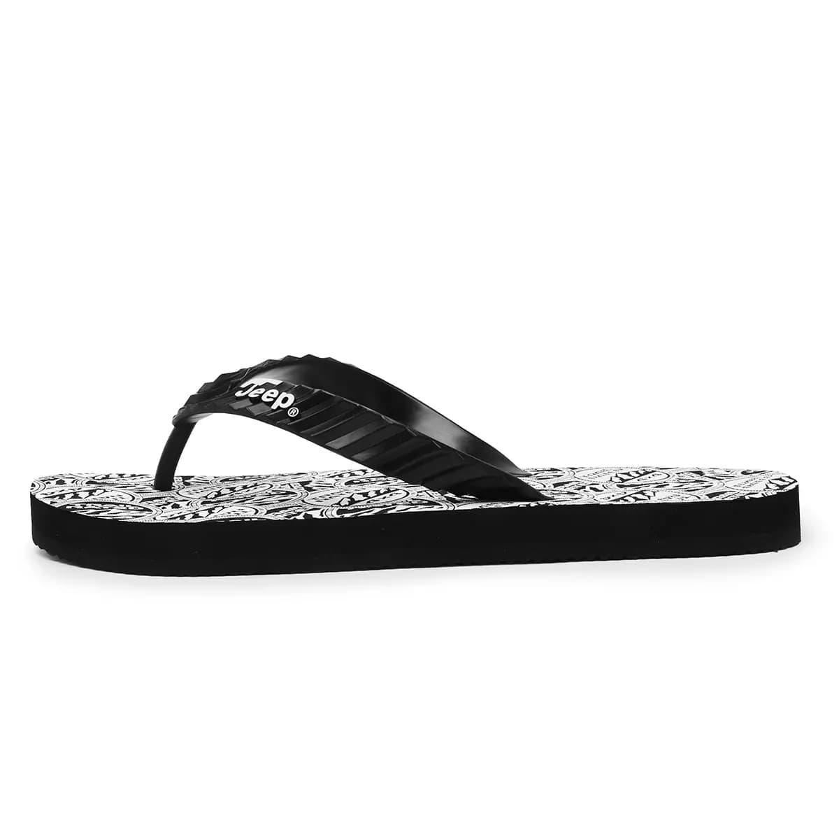 Jeep Outdoor Trendy Full-Print Pattern Fashion Versatile Flip-Flops Unisex