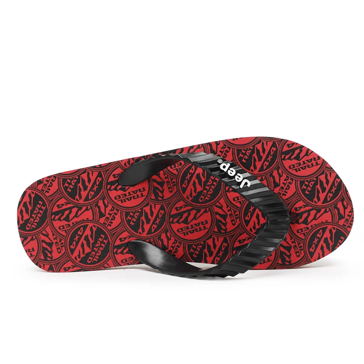 Jeep Outdoor Trendy Full-Print Pattern Fashion Versatile Flip-Flops Unisex 9