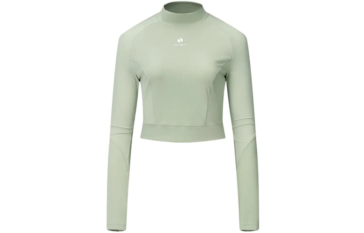 HOTSUIT Yoga High Elastic Tight Running Fitness Short Sleeve Long Sleeve Workout Top Women's 18