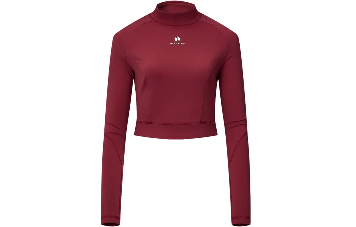 HOTSUIT Yoga High Elastic Tight Running Fitness Short Sleeve Long Sleeve Workout Top Women's 10