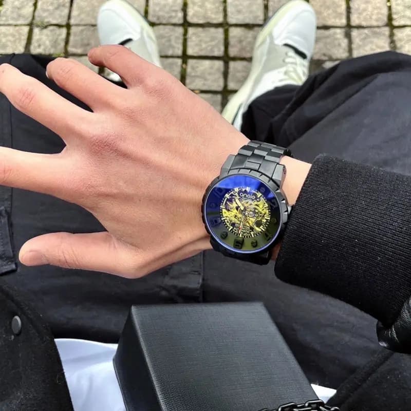 ANGIE PRESENT WATCH Kişi SKELETON Saat 3