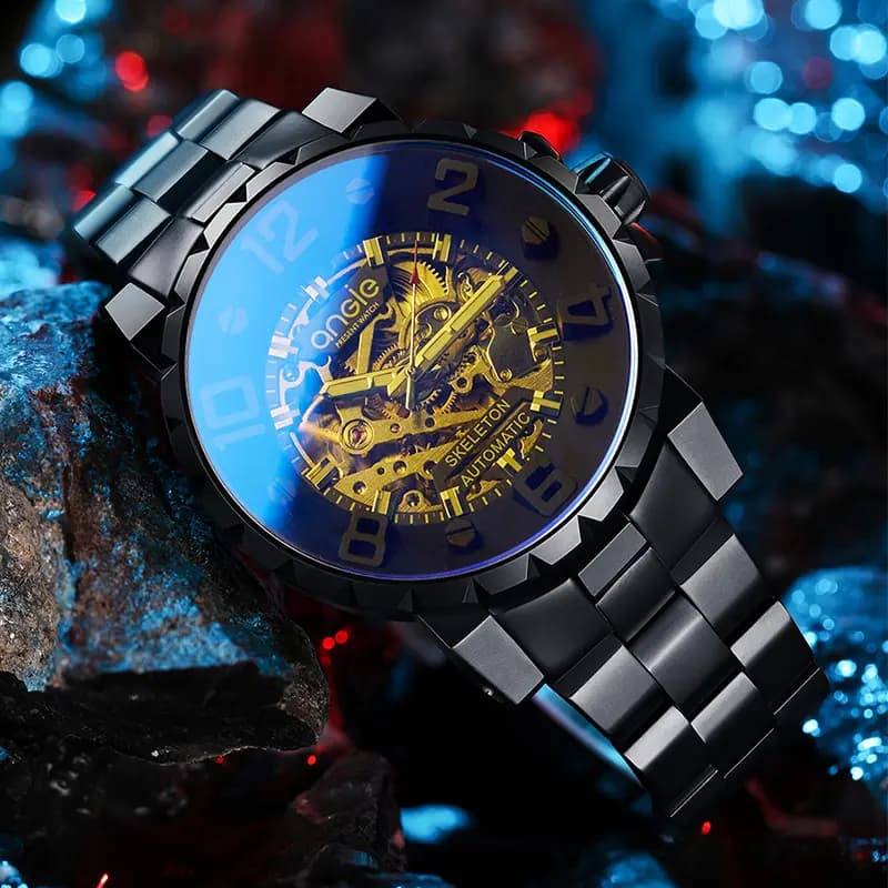 ANGIE PRESENT WATCH Kişi SKELETON Saat 2