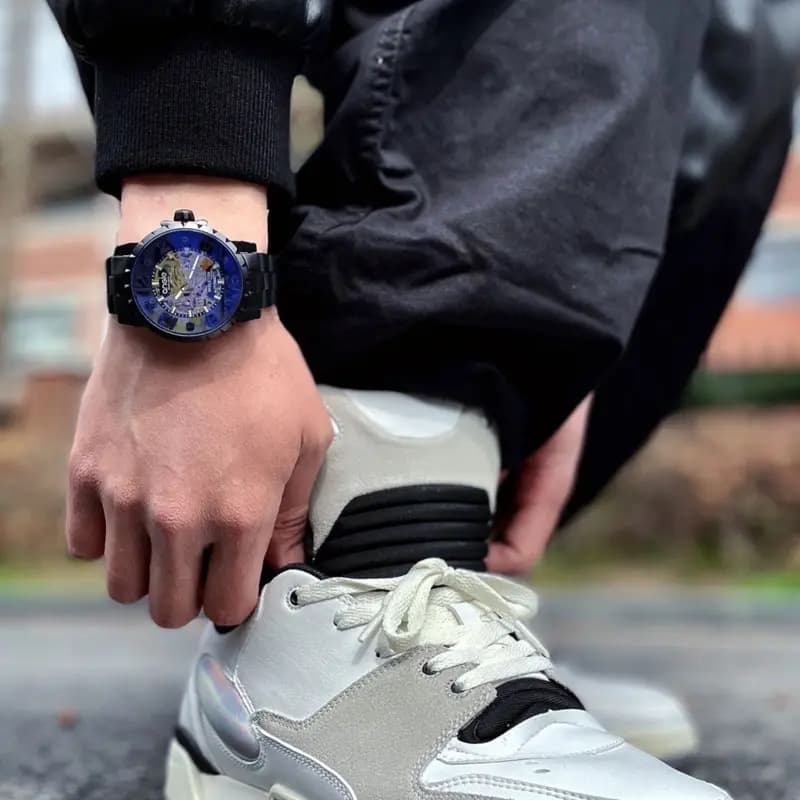 ANGIE PRESENT WATCH Kişi SKELETON Saat 6
