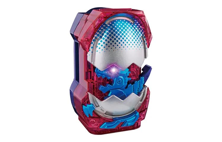 BANDAI DX Series Kamen Rider Revice Crack Up Dinosaur Vistamp Model 2