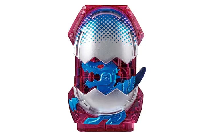 BANDAI DX Series Kamen Rider Revice Crack Up Dinosaur Vistamp Model