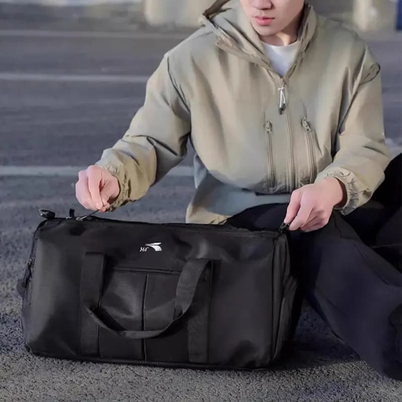 361° İdman Çantası Unisex Qara 6