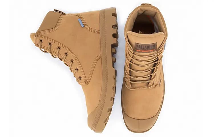 Palladium Pampa Outdoor Çəkmələri Unisex Qəhvəyi 4
