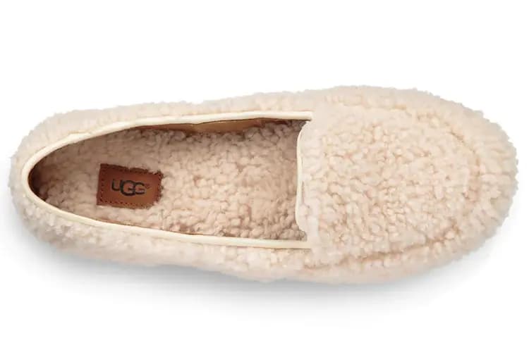 UGG Hailey Fluff Qadın Loafer 'Natural' 4