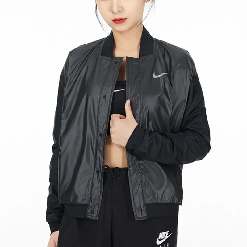Nike Casual Cropped Qadın Pencəyi Qara 3