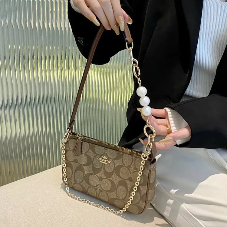 Shehu Gongfangxin COACH Nolita 19 Çanta Aksesuarı Unisex 5