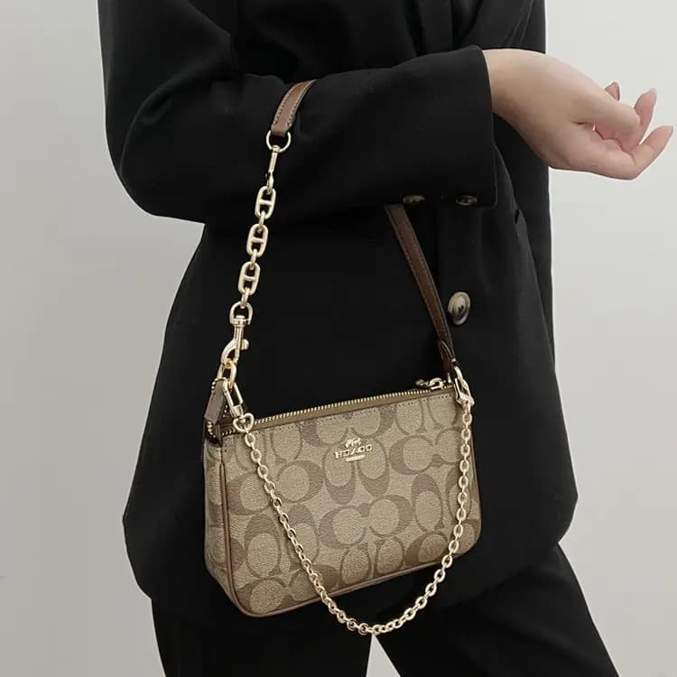 Shehu Gongfangxin COACH Nolita 19 Çanta Aksesuarı Unisex 8