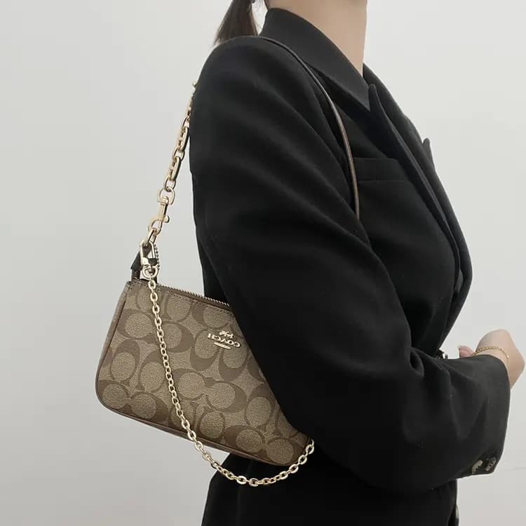 Shehu Gongfangxin COACH Nolita 19 Çanta Aksesuarı Unisex 7