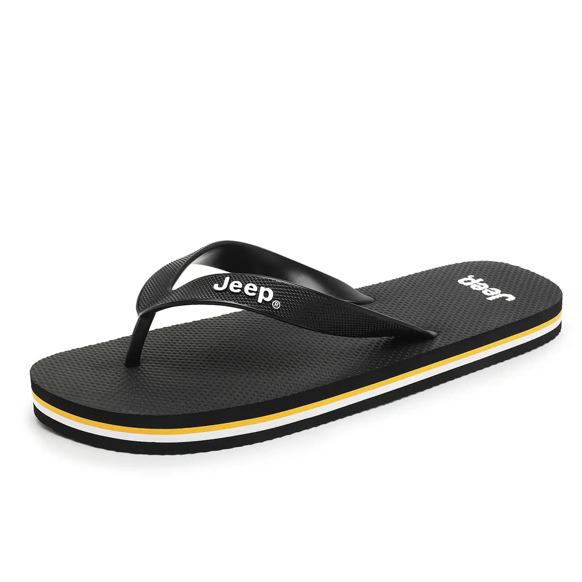 Jeep Personality Minimalist Fashion Trendy Beach Outdoor Indoor Outdoor Sandals Flip-Flops Unisex 8