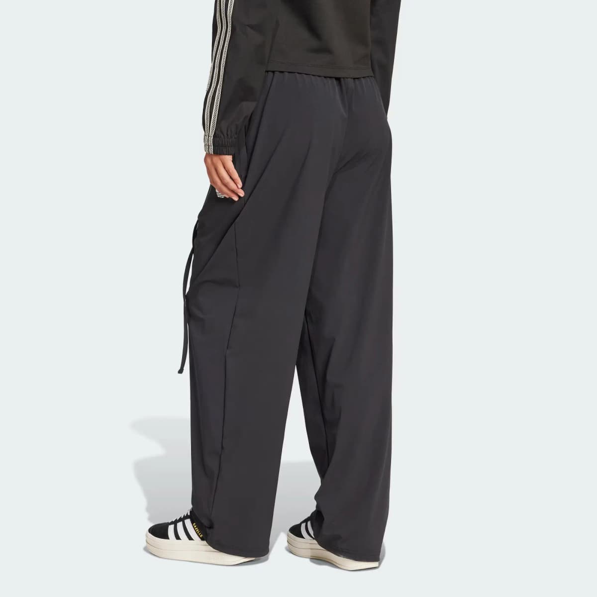 adidas originals Parachute Ribbon Qadın Şalvarı Qara 5