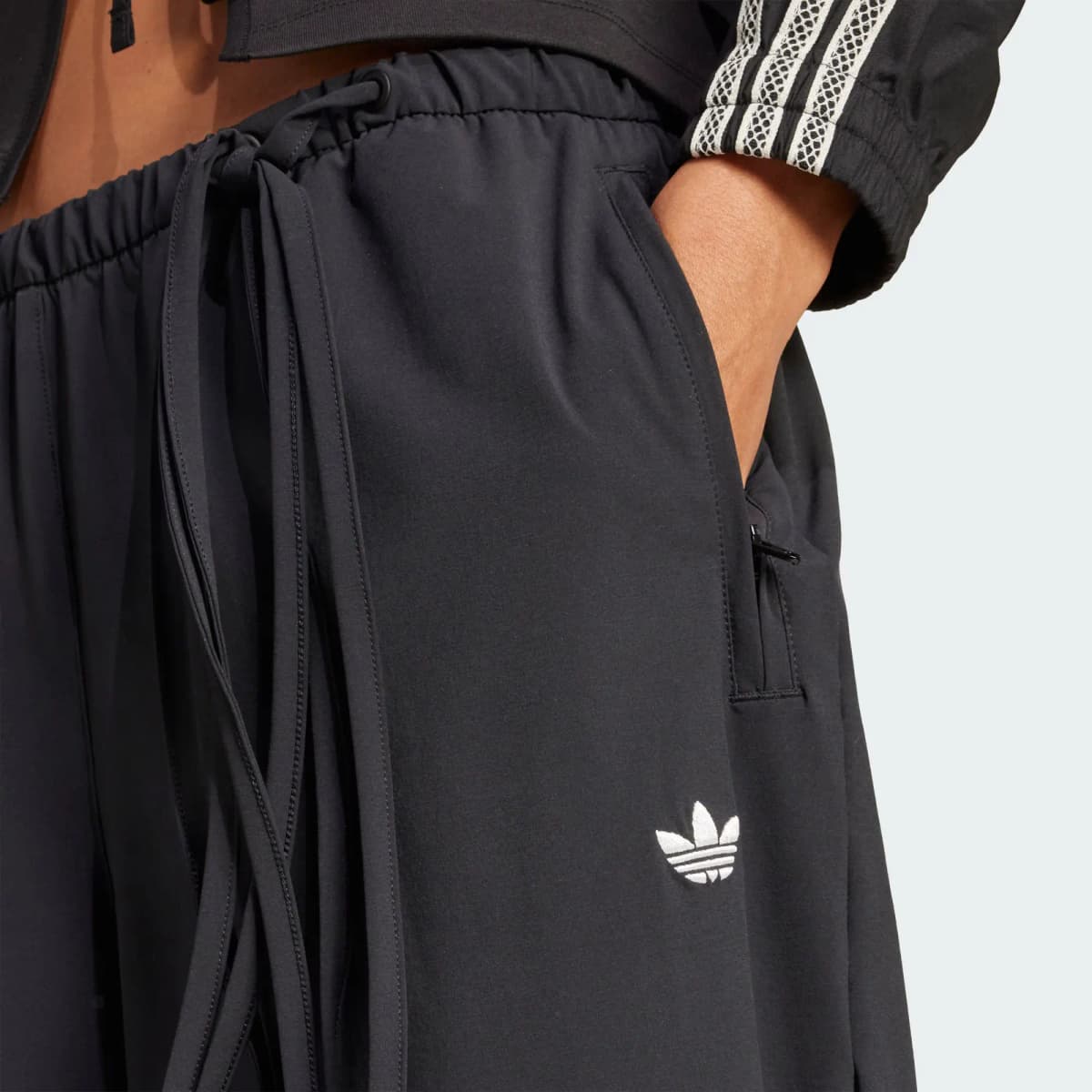adidas originals Parachute Ribbon Qadın Şalvarı Qara 3
