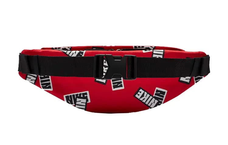 Nike Fabric Crossbody Bags Fanny Pack Sling Bags Regular Unisex Red 4