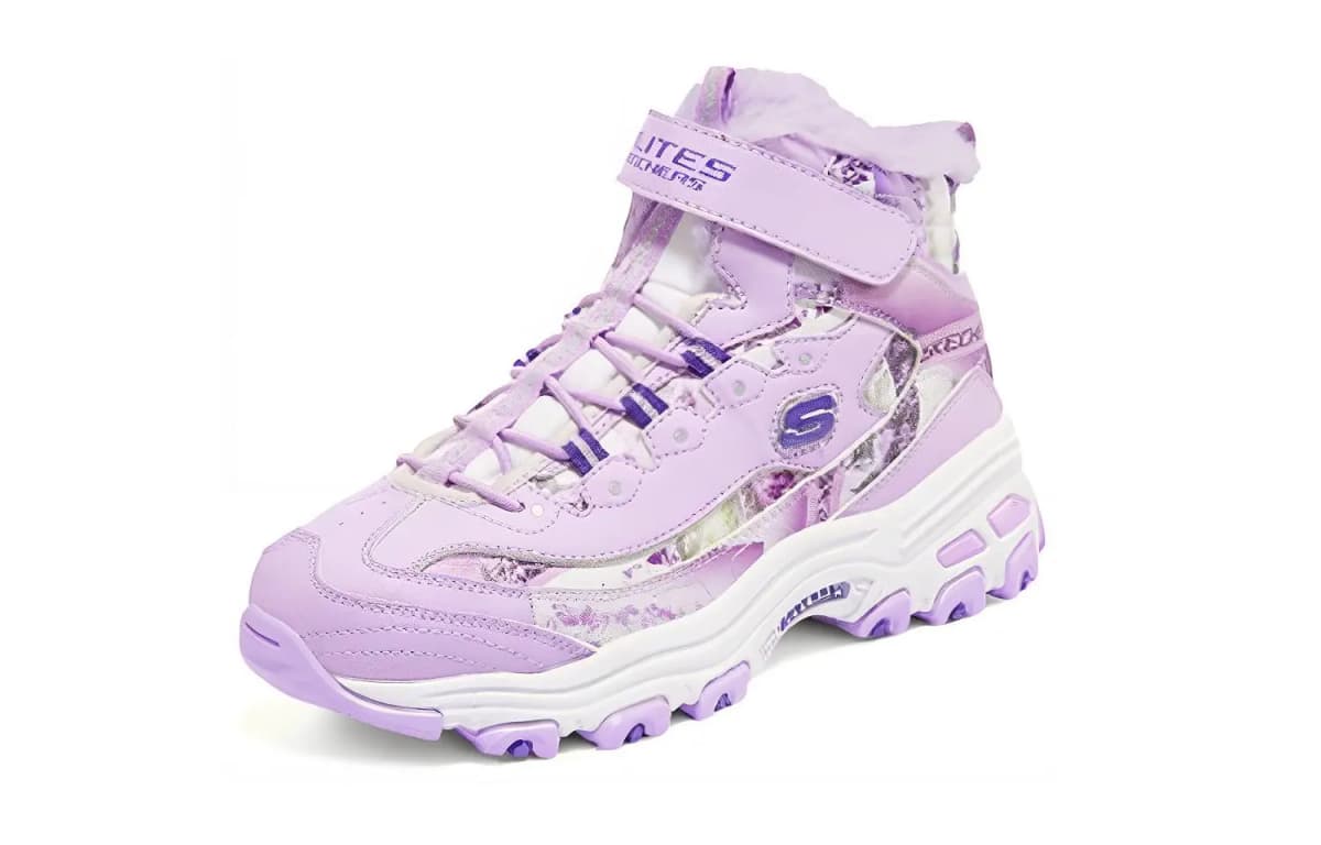 Skechers D'LITES Uşaq Gündəlik Ayaqqabısı Bənövşəyi/Ağ 3